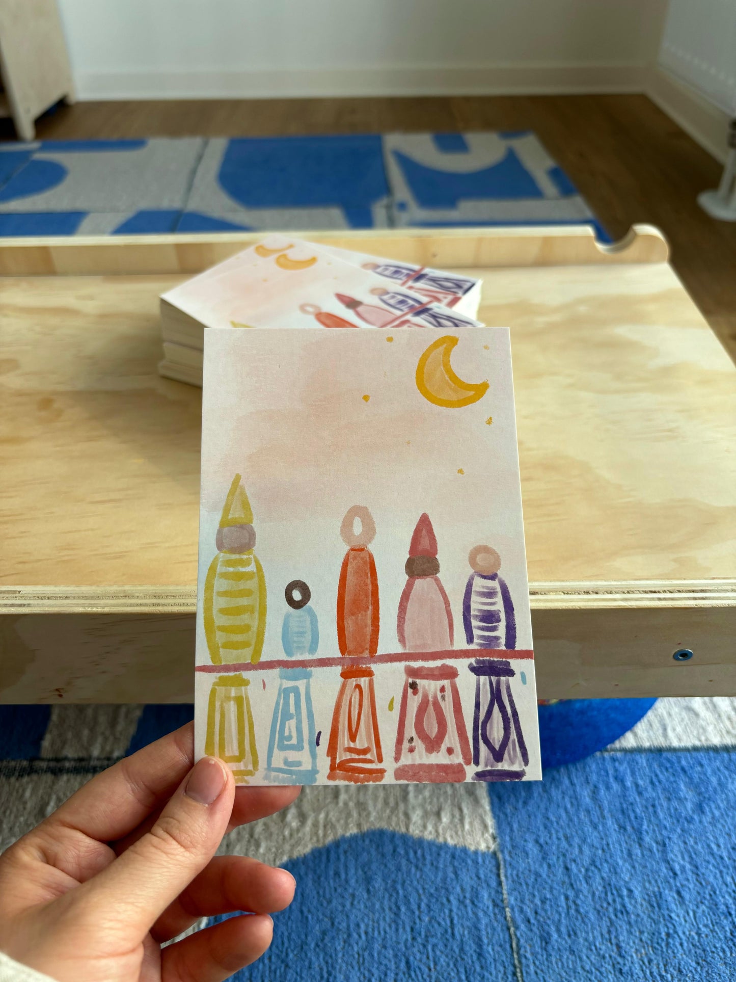 Postkarte "PRAYING NINS"