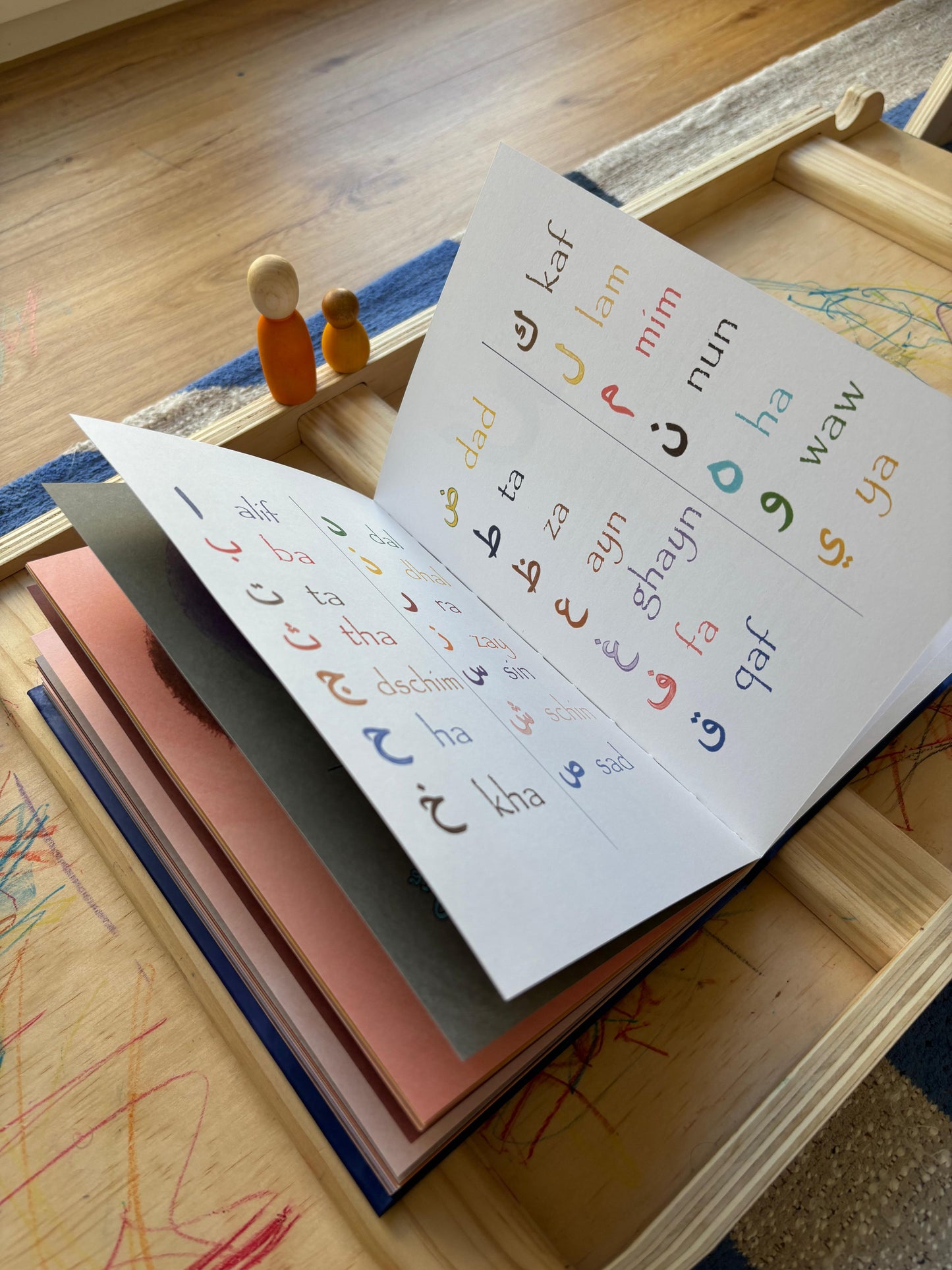 Kinderbuch "DAS ARABISCHE ALPHABET"