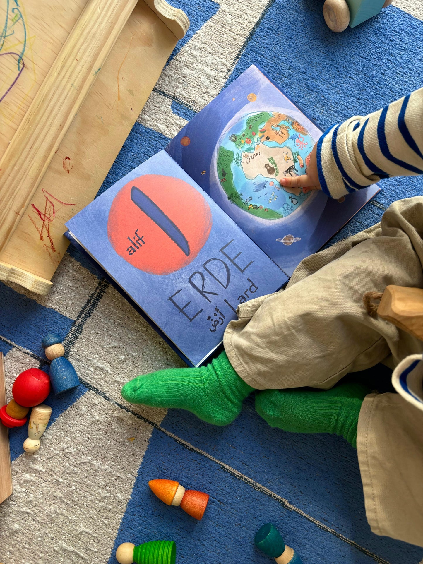 Kinderbuch "DAS ARABISCHE ALPHABET"