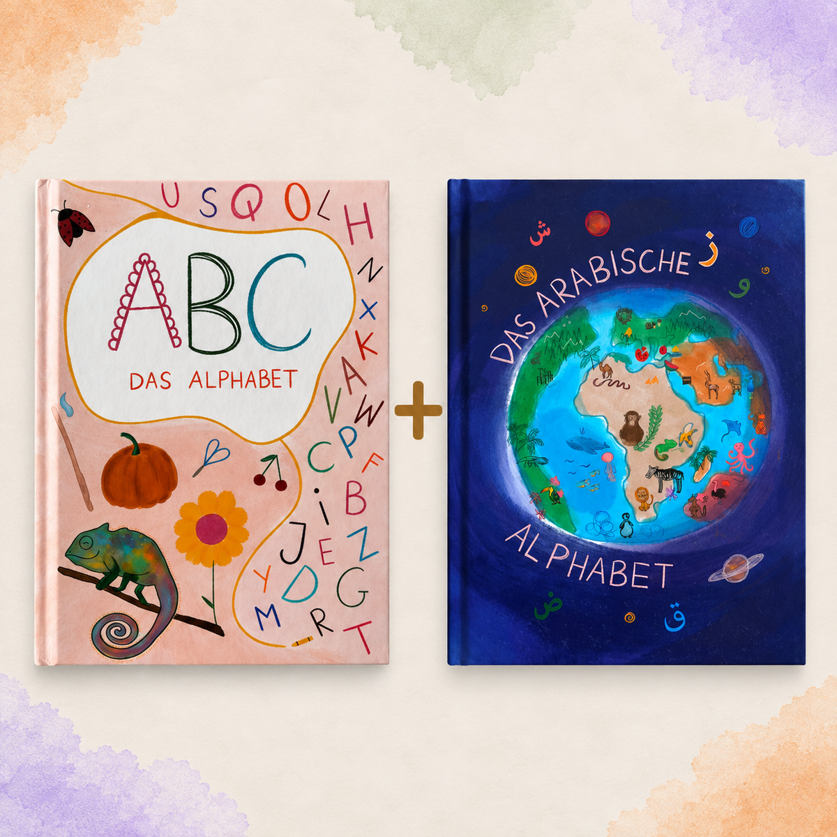 Buch- Bundle "ABC- DAS ALPHABET" und "DAS ARABISCHE ALPHABET"
