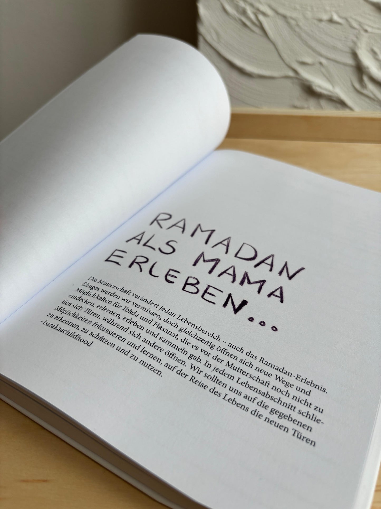 Islamischer Mama Planer/ Journal