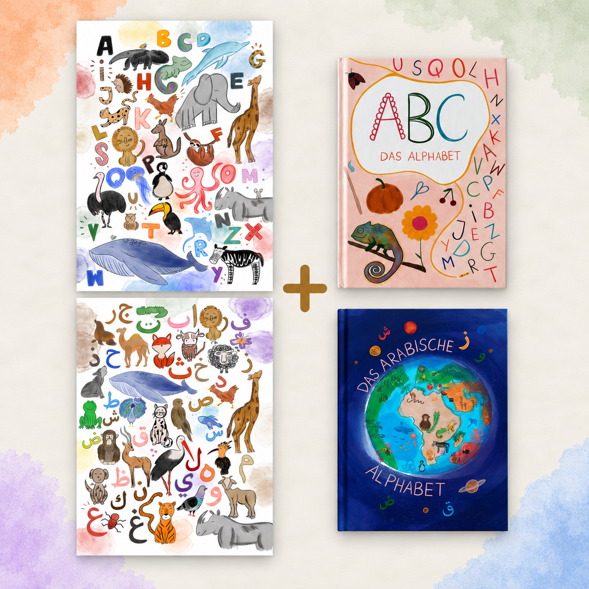Das große Alphabet Bundle Deutsch & Arabisch